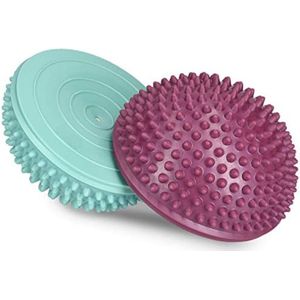 Gratyfied - Balanstrainer - Balans trainer - Balansbord kinderen - ‎21,5 x 19 x 13,21 cm - 300 g - Mintgroen - Bordeaux