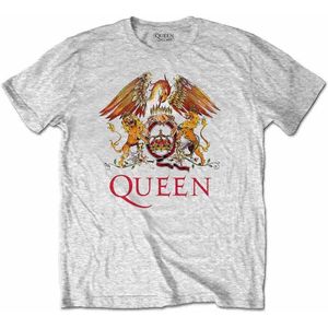 Queen - Classic Crest Kinder T-shirt - Kids tm 12 jaar - Grijs
