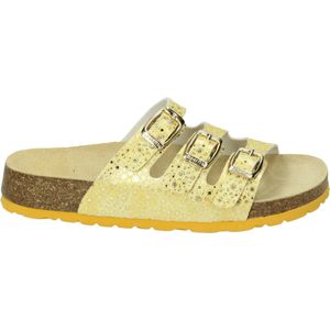 Superfit 800113 - MeisjesSlippersKinderslippers - Kleur: Geel - Maat: 37