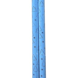 FESTIVE GIFTS Inpakpapier - Cadeaupapier - 200 x 70cm - 2 rollen - Kerst - Luxe Cadeauverpakking - Kleurrijk