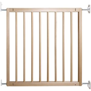 Houten traphek 71,5-78,5 cm - Veiligheidshek voor kinderen en huisdieren