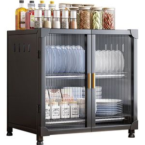 Gootsteenkast Organizer - Keukenkast met afdruiprek - Keuken Organizers - Aanrecht Organiser – keuken rek - Gootsteen Organizer - Ladesysteem - Kast Organizer - Gootsteenkast Organizer - Keukenrek - Keukenkast