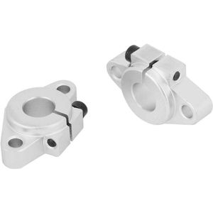 Lineaire geleiding golfhouders 1 paar SHF12Aluminiumlegering lineaire geleiding golfhouder voor graveermachines, 3D-printers en houtbewerkingsmachines