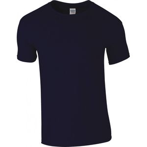 T-shirt met ronde hals 'Softstyle® Ring Spun' Gildan Donkerblauw - 4XL