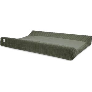 Jollein Aankleedkussenhoes 50x70cm Pure Knit - Leaf Green