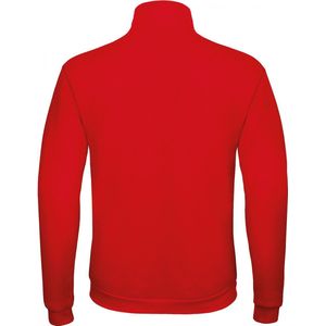 Sweatshirt Unisex L B&C Lange mouw Red 50% Katoen, 50% Polyester