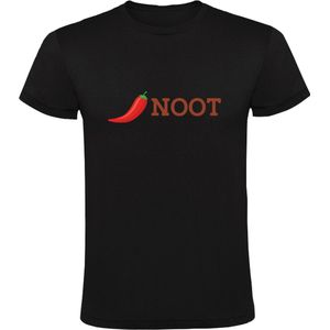 Peper - Noot Heren T-shirt | Pepernoot | Sinterklaas | Sinterklaasshirt | Pakjesavond | Sambal | Spaanse Peper | Shirt