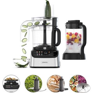 Kenwood FDM73.480SS - Foodprocessors - MultiPro One Touch - Zilver