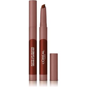 L'Oréal Matte Lip Crayon Lipstick - 109 Flirty Toffee