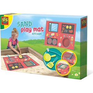 Zand speelmat - Keuken