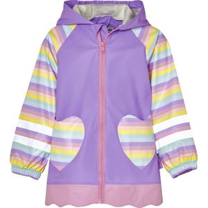 Playshoes - Regenjas voor kinderen - Eenhoorn - Roze en regenboog - maat 80cm