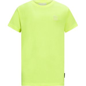 Retour jeans Chiel Jongens T-shirt - neon yellow - Maat 11/12