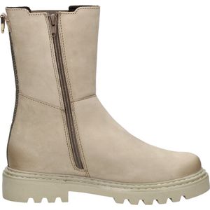 SUB55 Chelsea boots Enkellaarsjes Plat - taupe - Maat 37