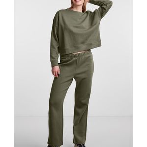 Pieces huispak dames - Loungewear pak - XL - Groen