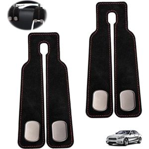 Achterbank Rugleuning Dubbele Haak 2 Stuks - Auto-opberghaken - Autostoelhoofdsteun Haken - Autostoel Rug Dubbele Haak - Autostoel Dubbele Haak voor Portemonnees en Tassen - Autohaken .