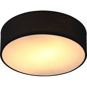 Moderne Plafondlamp 40W Rond 30cm Stof E27 voor Woonkamer en Slaapkamer