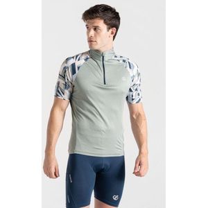 Dare2b Riding Korte Mouw Wielertrui Grijs L Man