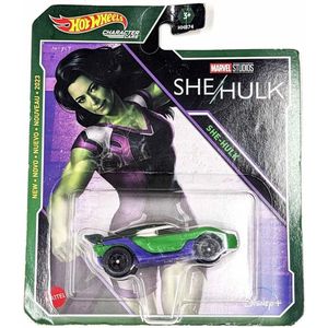Hot Wheels Marvel She-Hulk - 7 cm - Schaal 1:64 - Spaar ze allemaal