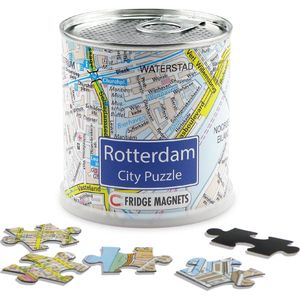 City Puzzle Rotterdam - Puzzel - Magnetisch - 100 Puzzelstukjes