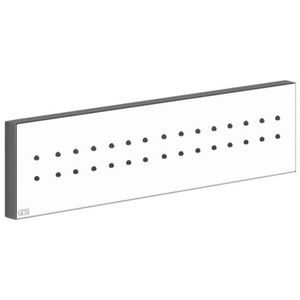 Gessi Rettangolo vaste zijdouche 1/2, breedte 240 mm, met extra opzetstuk, 32975031