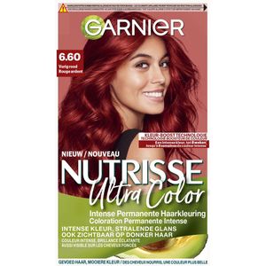 Garnier Nutrisse Ultra Color Vurig Rood 6.60 - Permanente Haarkleuring