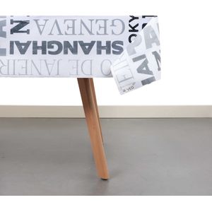 Raved Tafelzeil Amsterdam  140 cm x  100 cm - PVC - Afwasbaar