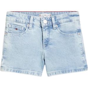 Tommy Hilfiger NORA SHORT SOFT LIGHT Meisjes Broek - Denim - Maat 14