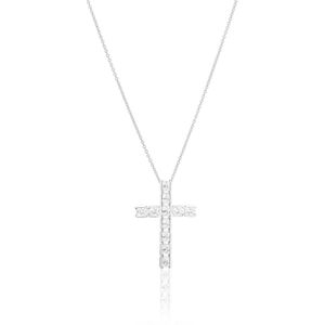 SIF JAKOBS JEWELLERY ROCCANOVA CROCE NECKLACE SJ-N2396-CZ