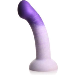 XR Brands G-Swirl - G-Spot Siliconen Dildo purple