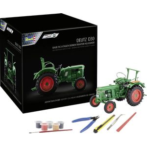 1:24 Revell 01030 Deutz D30 Tractor - Adventskalender Plastic Modelbouwpakket