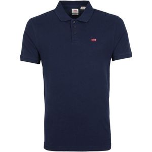 Levi's Pique Polo Blauw - Maat XL - Heren