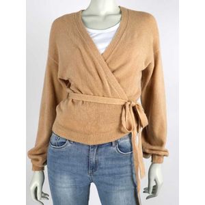 Wikkelvest - Dames - Beige - One Size