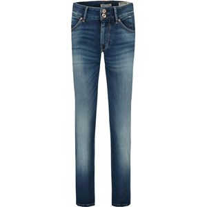 GARCIA Caro Curved Dames Slim Fit Jeans Blauw - Maat W26 X L30
