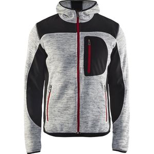 Blaklader Gebreid vest met softshell 4930-2117 - Mannen - Groen - M