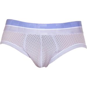 CODE 22 Sport Mesh Bay Brief Lavander - MAAT XL - Heren Ondergoed - Slip voor Man - Mannen Slip