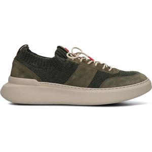 NOKWOL Ronda Knit Sneakers - Textiel - Heren - Groen - Maat 41