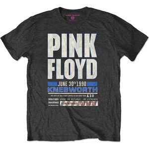 Pink Floyd - Knebworth '90 Heren T-shirt - L - Zwart