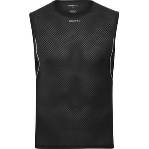 Craft Cool Mesh Superlight Sleeveless Shirt Heren Sportshirt - Maat XXL  - Mannen - zwart