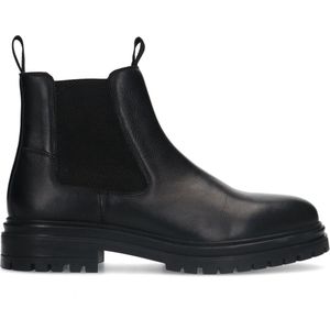 Sacha Leren Chelsea Boots Zwart