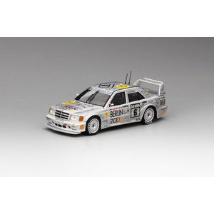 The 1:43 Diecast Modelcar of the Mercedes-Benz 190E Evo2 #6 of the DTM 1992. The driver was Keke Rosberg. The manufacturer of the scalemodel is Truescale Miniatures.This model is only available online