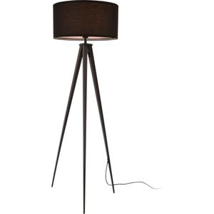 Vloerlamp Faro staande lamp 153 cm tripod E27 zwart