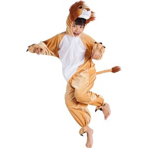 Boland - Kostuum Leeuw pluche (max. 1.40 m) - Kinderen - Leeuw - Dieren