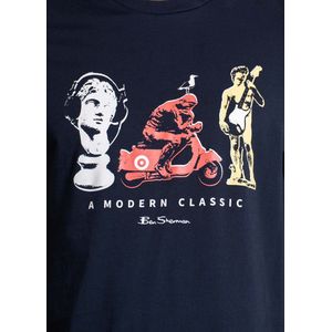 Ben Sherman Statue tee - dark navy