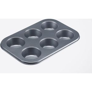 Westmark bakvorm voor 6 muffins 26.5x18.5x3cm