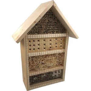 GARDEN SPIRIT Professioneel Insectenhotel 38 x 52 x 17 cm hangend