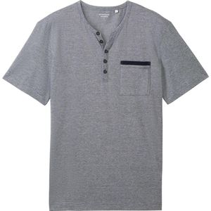 Tom Tailor T-shirt T Shirt Met Streepprint 1041868xx10 35596 Mannen Maat - M