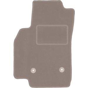 Beige bestuurdersmat voor: Opel Karl hatchback (2015-)