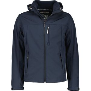 Superdry Soft Shell Jas Navy - Maat M - Heren - Tussenjas