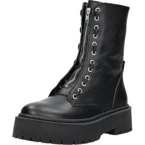 Steve Madden Odilia dames veterboot - Zwart - Maat 37