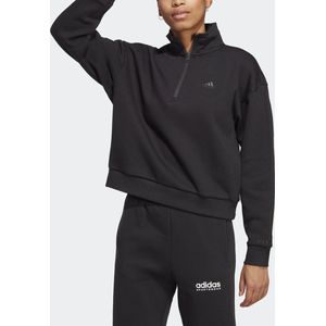 adidas Sportswear ALL SZN Fleece Graphic Sweatshirt - Dames - Zwart- S